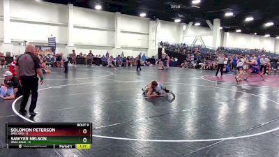 106 lbs Round 3 (8 Team) - Solomon Peterson, Spec Ops vs Sawyer Nelson, Iowa Gold