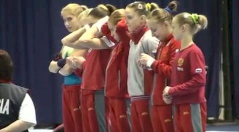 Team Russia Warm Up