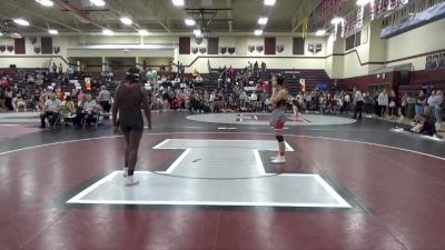 135 lbs Cons. Round 1 - Ty`Onna Scott, Waterloo West vs Abby Bock, Lisbon