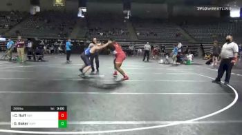 285 lbs Consolation - Curtis Ruff, Triton vs Dan Baker, Northeastern Oklahoma