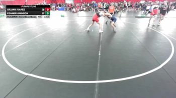 165 lbs Placement Matches (8 Team) - Jullian Juarez, Zimmerman vs Conner Johnson, Weyauwega-Fremont