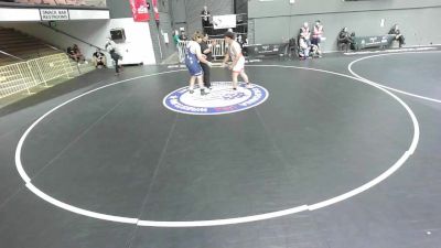 285 lbs Quarters - Aaron Gonzalez, Canyon Springs High School Wrestling vs Noah Lopez, South Hills High School Wrestling