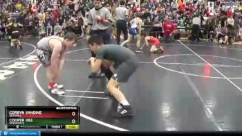 118 lbs Quarterfinal - Cooper Hill, Springfield vs Corbyn Vandine, Westfall