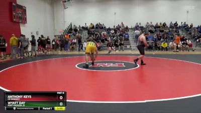 285 lbs Round 1 - Anthony Keys, CR Kennedy vs Wyatt Day, Fort Madison JV