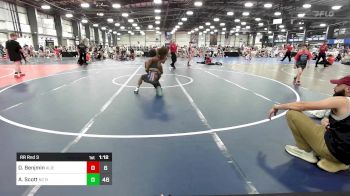 142 lbs Rr Rnd 3 - Diego Benjmin, ALIEN UFO vs Ammon Scott, NC National Team