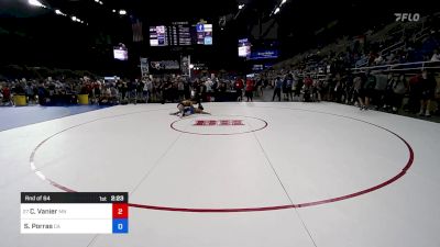 144 lbs Rnd Of 64 - Charles Vanier, MN vs Sergio Porras, CA