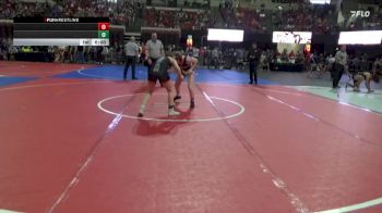 130 lbs Champ. Round 1 - Bayleah Richardson, Summit Wrestling Club vs Sierra McGreevey, Ronan Wrestling