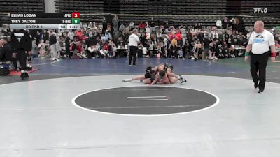 116 lbs Rr Rnd 9 - Elijah Logan, Apex - MSE vs Trey Dalton, Triumph Maize - MSE