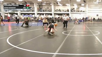 124 lbs Semifinal - Alexander Sanchez, Refinery WC vs David Baghdady, Doughboys WC