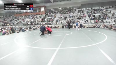 72 kg Quarters - Ella Poalillo, Iron Horse Wrestling Club vs Taylor Graveman, Cardinal WC