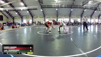 149 lbs Cons. Round 4 - Caden Canning, Wheeling University vs Cael Vanderhorst, Ohio Northern Univerity