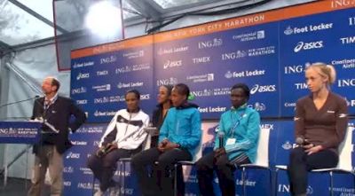 Women's Internationals Field Questions & Mary Witenberg Closes out 2010 NYC Marathon