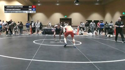 126 lbs Cons. Sub-semis - Abramm Schaffer, Steller Trained vs Ethan Michaels, Triumph Wrestling