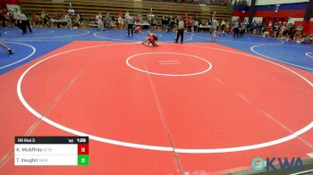 140 lbs Rr Rnd 3 - Kasen McAffrey, Keystone Kids vs Trey Vaughn, Skiatook Youth Wrestling 2022-23