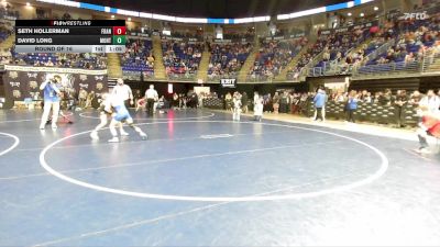 89 lbs Round Of 16 - Seth Hollerman, Franklin vs David Long, Montour