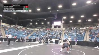 174 lbs Champ. Round 2 - Dayton Fraser, York (Neb.) vs Micah Roper, Grand View (Iowa)