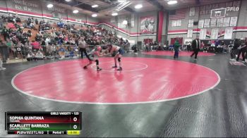125 lbs Cons. Round 4 - Sophia Quintana, Yucaipa vs Scarllett Barraza, Canyon Springs