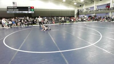100 lbs Cons. Semis - Hudson Cox, Moen Wrestling Academy vs Carson Altice, Empire Wrestling Club
