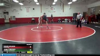 126 lbs Round 2 - Gavin McLeod, Muscatine vs Gable Brooks, Dubuque Hempstead
