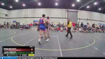 180 lbs Round 2 (4 Team) - Ryan Deloach, Tar River Wrestling Club vs John Marcum, Knockout Warcats