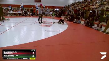 65-69 lbs Round 1 - Dalton Phillips, Junior Bulldogs vs Damien Welch, Wiggins Youth