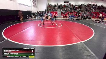 126 lbs Champ. Round 2 - Ronan Copeland, Palmer Ridge vs Orion Martinez, Las Animas