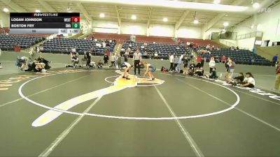 85 lbs Round 1 (4 Team) - Boston Fry, Sanderson Wrestling Academy vs Logan Johnson, Westlake