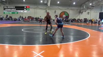 149 lbs Champ. Round 2 - Will Brodbeck, Hiram College vs Jovanni Greco, Ohio Northern