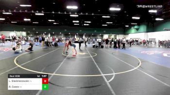 106 lbs Consi Of 16 #2 - Lincoln Sledzianowski, PA vs Brayten Casey, WI