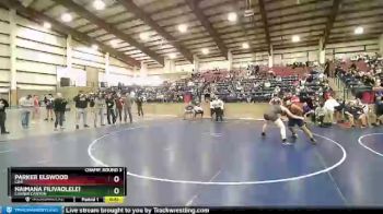 288 lbs Champ. Round 3 - NaiMana Filivaolelei, Corner Canyon vs Parker Elswood, Lehi
