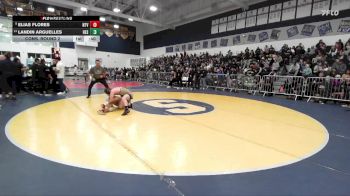 126 lbs Cons. Round 2 - Landin Arguelles, Hesperia vs Elias Flores, Northview