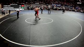 D 2 132 lbs Cons. Round 4 - Kade Leon, Teurlings Catholic vs Rasean Murray, New Orleans Military & Maritime