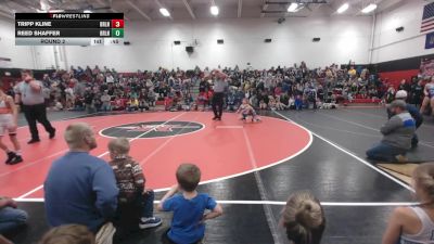 40-51 lbs Round 2 - Tripp Kline, Berlin vs Reed Shaffer, Berlin