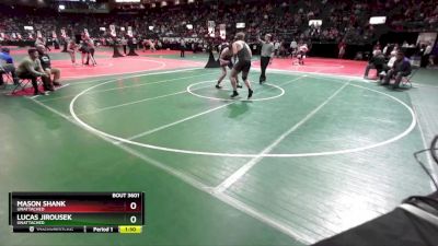 217 lbs Quarterfinal - Mason Shank, Unattached vs Lucas Jirousek, Unattached