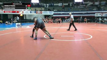 197 lbs Quarters & Wb (16 Team) - Charles Dunn, Johns Hopkins vs Angelo Piazza, Centenary University