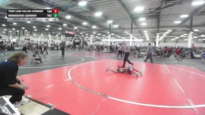 52 lbs 5th Place - True Liam Valles Cormier, Team Aggression vs Remington Lederer, Prescott Valley Bighorns