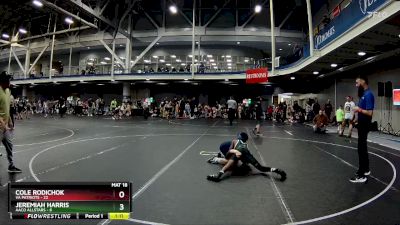 92 lbs Round 3 (8 Team) - Jeremiah Harris, AACO Allstars vs Cole Rodichok, VA Patriots