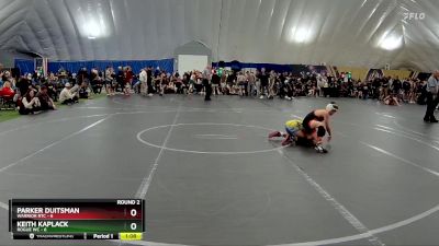 80 lbs Round 2 (8 Team) - Keith Kaplack, Rogue WC vs Parker Duitsman, Warrior RTC