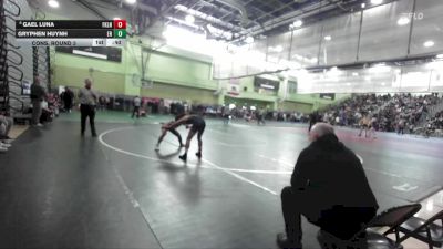 126 lbs Cons. Round 3 - Gryphen Huynh, EAGLE ROCK vs Gael Luna, FRANKLIN