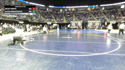 74 lbs Round Of 16 - Micah Wertz, Milton vs Blake Bernatowicz, Harborcreek