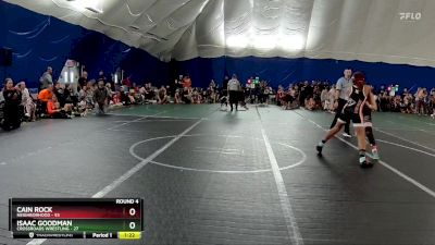 130 lbs Round 4 (6 Team) - Cain Rock, Neighborhood vs Isaac Goodman, Crossroads Wrestling