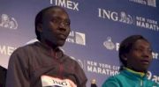 Champ Edna Kiplagat and 3rd Place Mary Keitany 2010 NYC Marathon