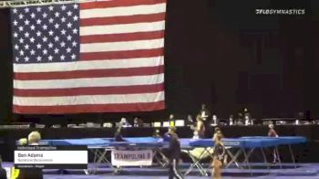 Ben Adams - Individual Trampoline, Sonshine Gymnastics. - 2021 USA Gymnastics Championships