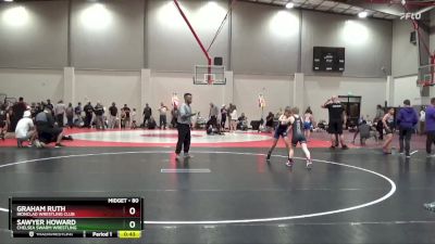 80 lbs Cons. Round 3 - Sawyer Howard, Chelsea Swarm Wrestling vs Graham Ruth, Ironclad Wrestling Club