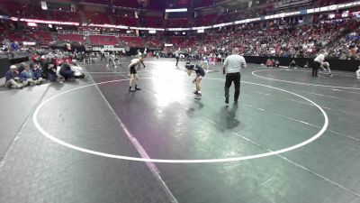 120 lbs Cons. Quarters - Josue Azuara, Weyauwega-Fremont vs Wyatt Anderson, Cadott