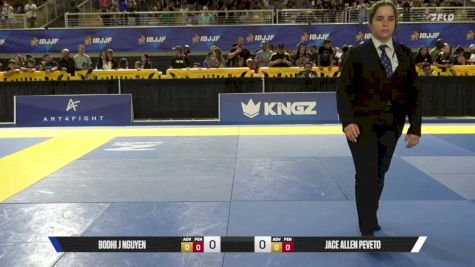 Bodhi J Nguyen vs Jace Allen Peveto 2026 Pan Kids Jiu-Jitsu IBJJF Championship