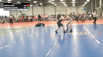 105 lbs Round 3 (12pm Friday) - Zaeden Young, Terps Xpress vs Benjamin Holober, VA. Patriots