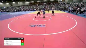 Round Of 32 - Thomas Vierra, Oakdale vs Kaydon Williams, Corner Canyon Chargers