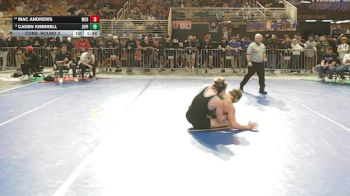 175 3A Cons. Round 2 - Mac Andrews, Wellington Community Hs vs Caden Kimbrell, Jupiter