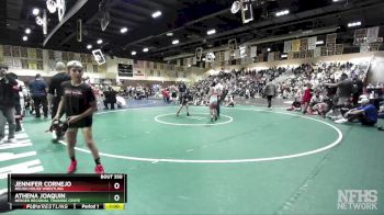 87/94 Round 1 - Jennifer Cornejo, Rough House Wrestling vs Athena Joaquin, NexGen Regional Training Cente